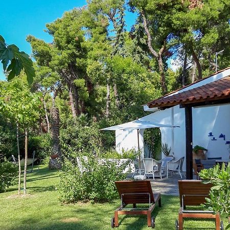 Villa Aurora In Sani With Garden And Pool Exteriör bild